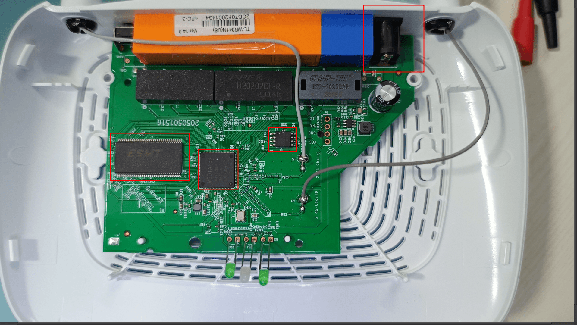 TL-WR841n US v14 PCB